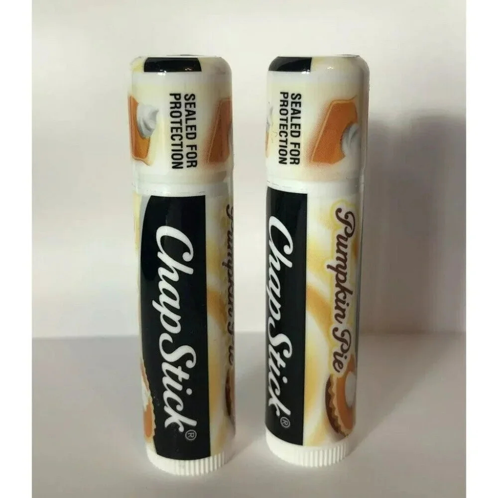 *2* Chapsticks Pumpkin Pie Brand New, Sealed , Fast Free Shipping! Limited Ed